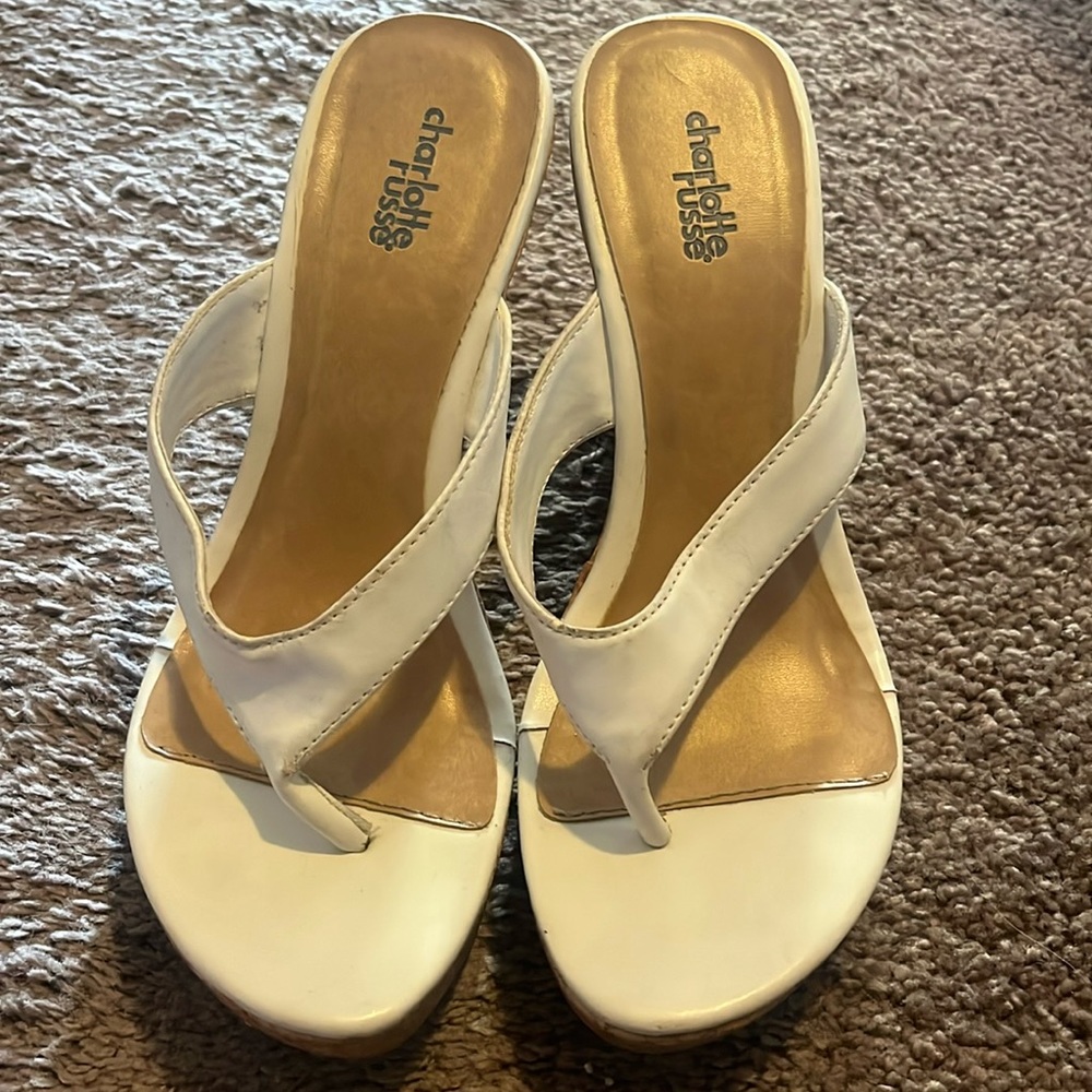 Charlotte Russe Size 7 Heeled Sandals